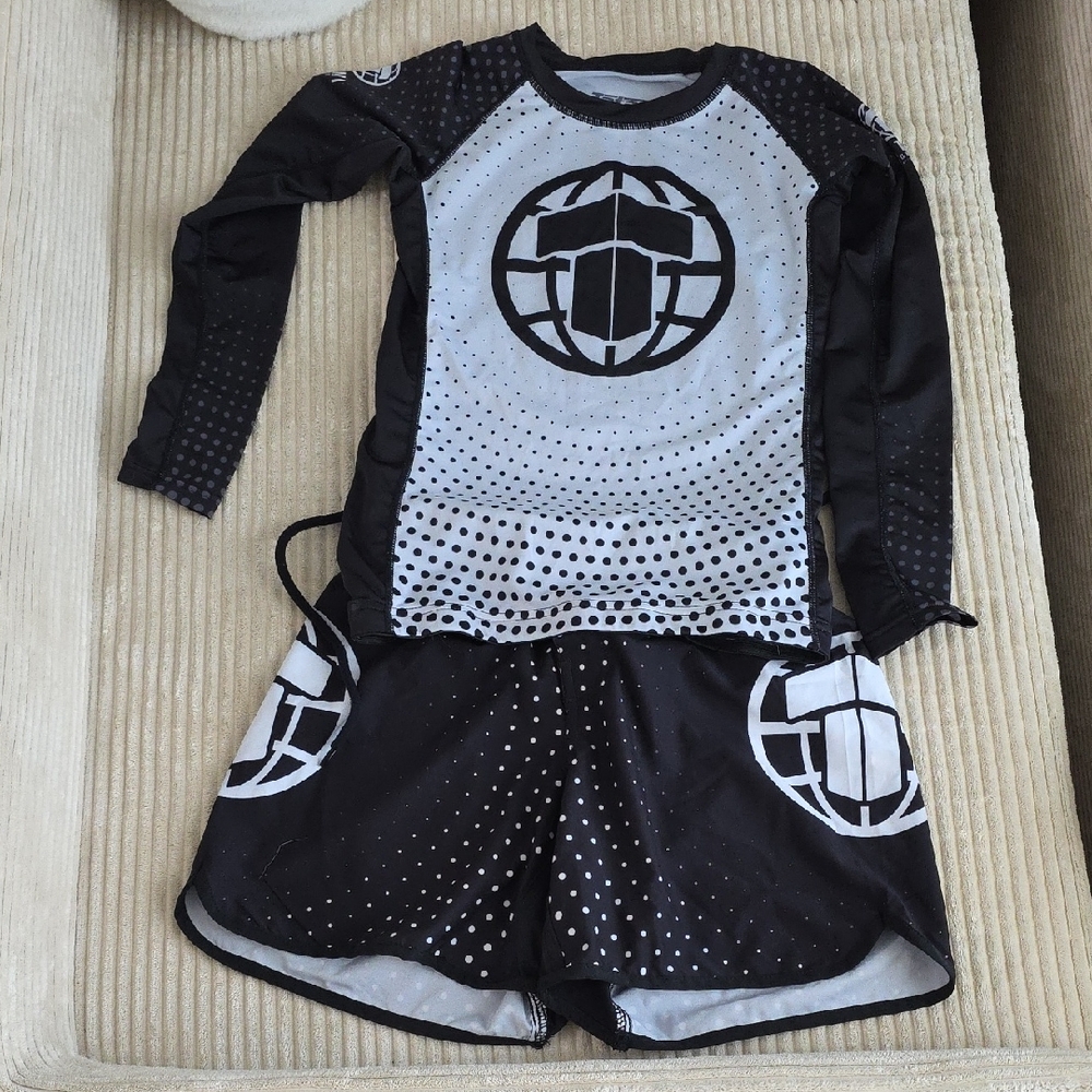 Tatami Fight Rash Guard And Shorts